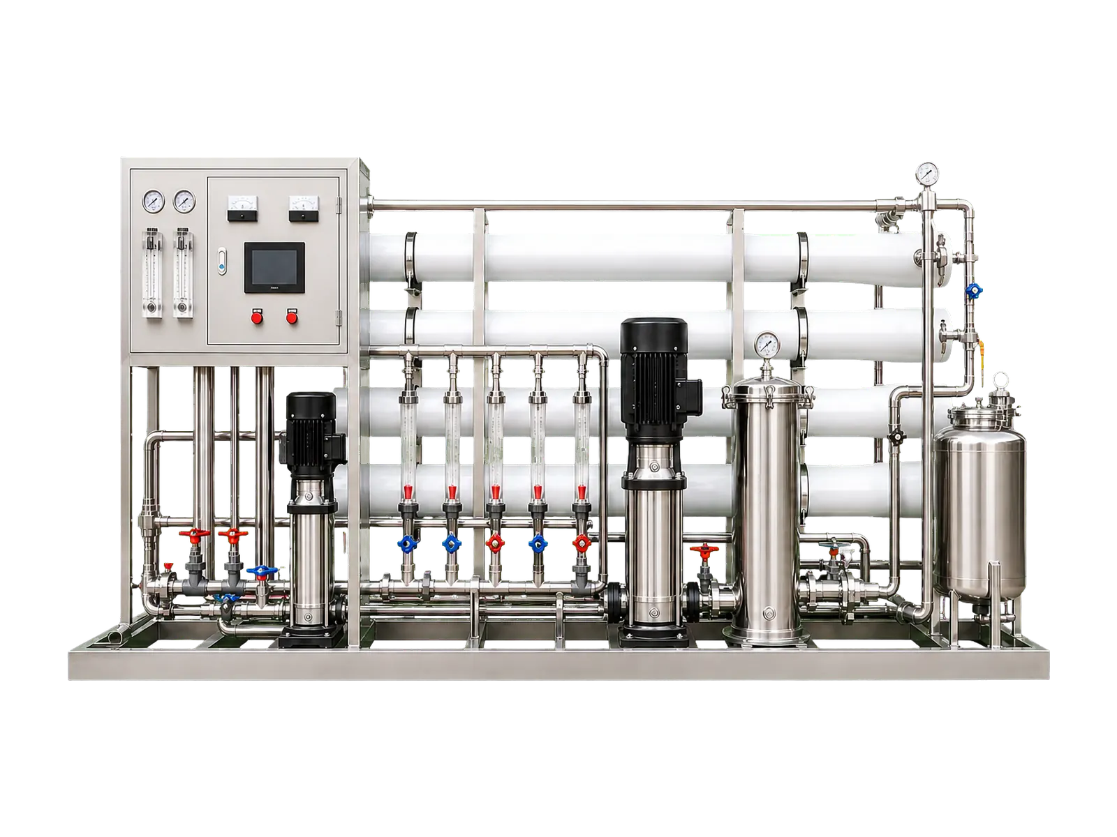 1-10 m3/h 1-10 m3/h ro pure water system configured for reverse osmosis systems