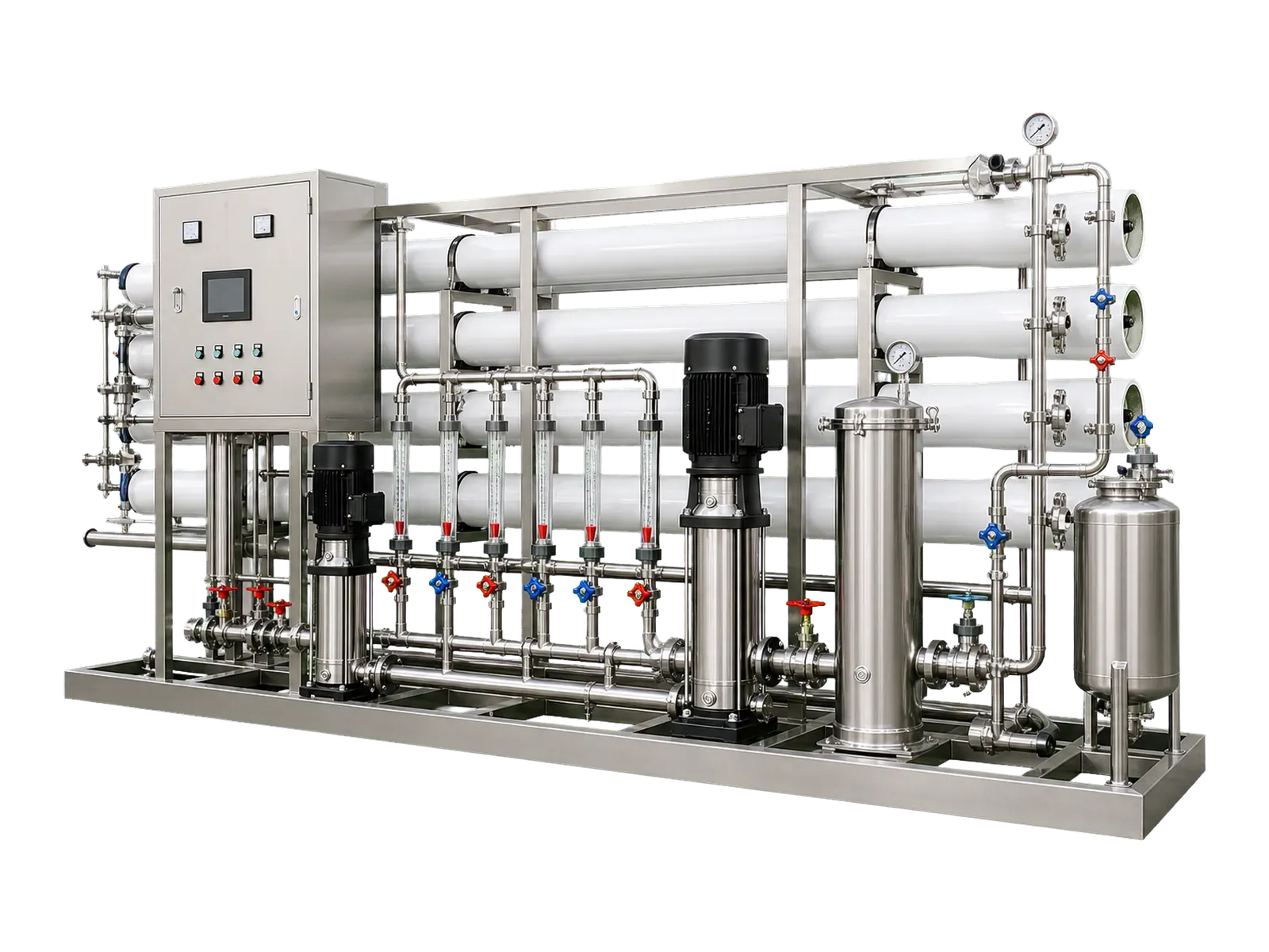20 m3/h 20 m3/h ro pure water system configured for reverse osmosis systems