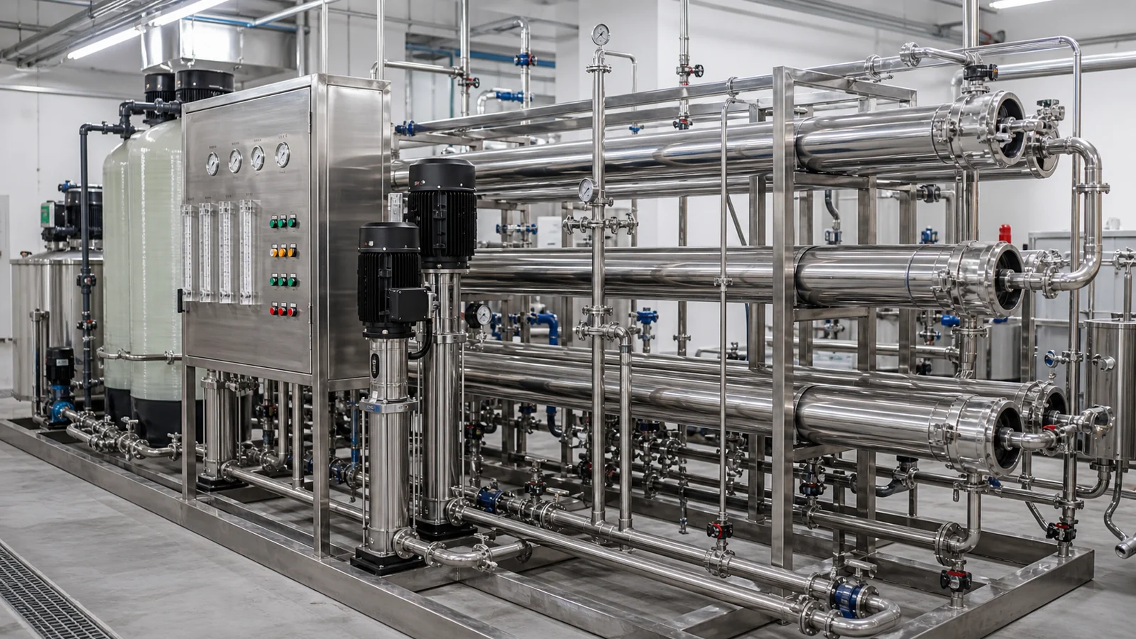 Stainless steel purified water equipment