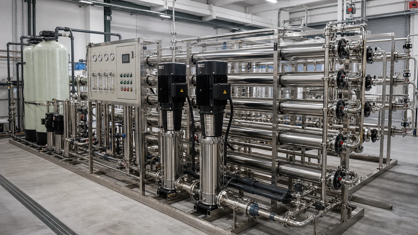 Industrial pure water RO system